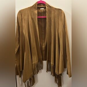 Like new Hollister Y2K fringe jacket